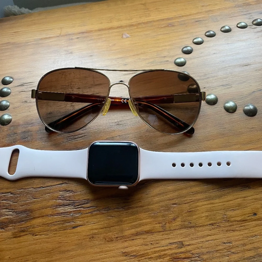 Tory Burch NWOT Eleanor Pilot Sunglasses - Picture 8 of 8